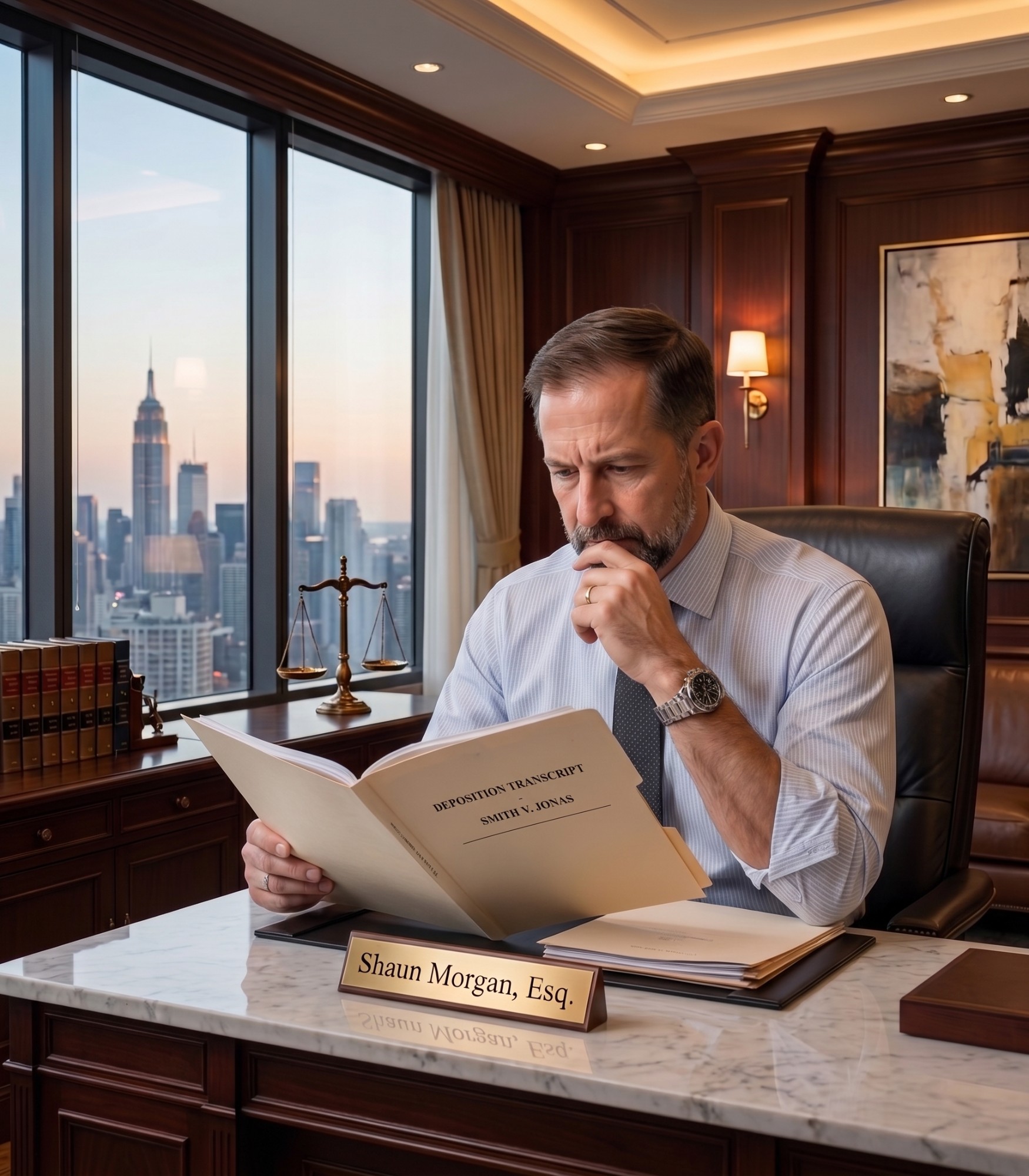 Shaun Gregory Morgan — Corporate Lawyer in Dubai, CEO of Franklin Morgan Law at Emirates Towers